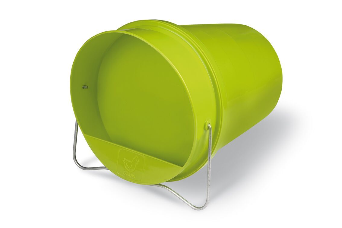 Abreuvoir poules sceau plastique vert